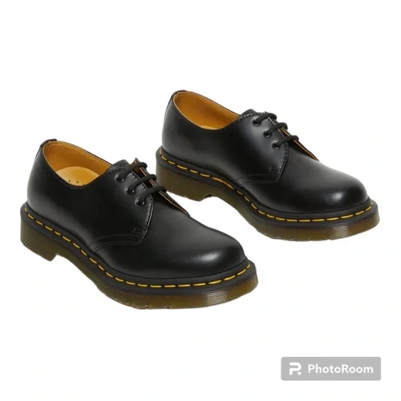 Dr. Martens 1461 Smooth Leather Oxford Shoes Mens Size 7/Womens Size 9 - Picture 2 of 12